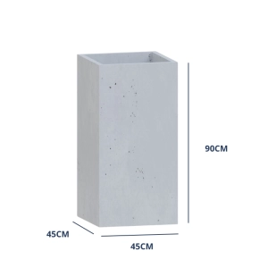 DONICA Betonowa 45x45x90cm Na Kwiaty